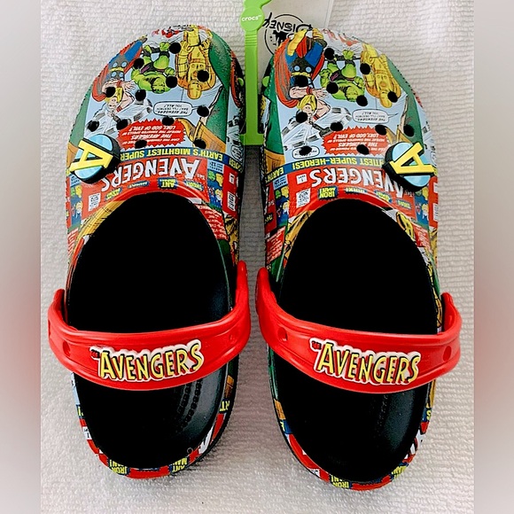 Disney Parks Marvel Avengers Crocs Classic Clog (Men 6/Women 8) - Picture 2 of 10